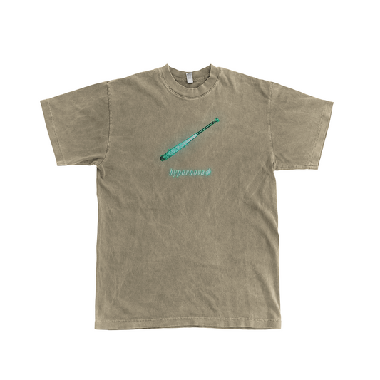 hypernova Barbwire Bat T-Shirt (Mushroom)